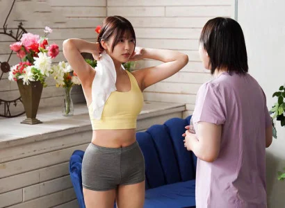 Cô nàng dáng ngon đến phòng tập yoga và bị chén
